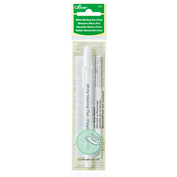 MARCADOR BLANCO BORRABLE CLOVER