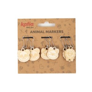 MARCADORES MADERA ANIMALES